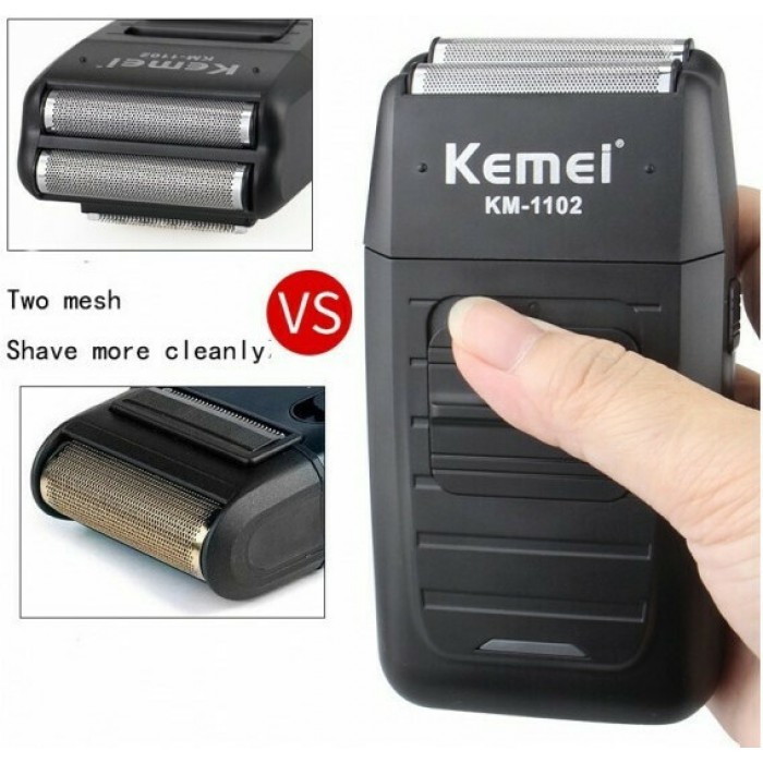 Kemei KM-1102 Ξυριστική Μηχανή Προσώπου Επαναφορτιζόμενη
