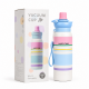 Παιδικό μπουκάλι θερμός ανοξείδωτο 650ml Happy Time με καπάκι 2 τρόπων πόσης