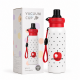 Παιδικό μπουκάλι θερμός ανοξείδωτο 650ml Wonderful Time με καπάκι 2 τρόπων πόσης