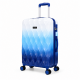 Σετ βαλίτσες ταξιδιού premium 3 τεμαχίων wave collection blue gradient 20 24 28