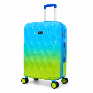 Σετ Βαλίτσες Ταξιδίου Premium 3τεμ Wave Collection 20/24/28" Green Gradient