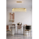 Κρεμαστό Φωτιστικό Οροφής Κρυστάλλινο LED 32W 2560LM 80x25x120cm μοντέρνο φωτιστικό σαλονιού
