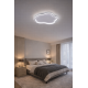 LED πλαφονιέρα οροφής 43W 6500K μοντέρνο φωτιστικό λευκό