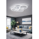 Πλαφονιέρα οροφής LED Universo C08-F 51W 2550lm 6500K μοντέρνα rings