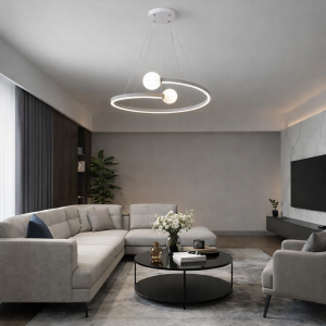 Μοντέρνο Φωτιστικό οροφής Διπλό 34W 120x60cm Universo A58-BF