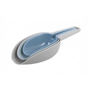 Σετ σέσουλες πλαστικές 3τμχ Nesting Scoop