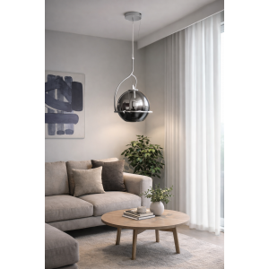 Φωτιστικό Οροφής Ε27 Ασημί 29x165cm Galifas 07941216