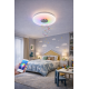 Πλαφονιέρα οροφής LED RGB Universo C09-RGB 50cm με Bluetooth ηχείο και τηλεχειριστήριο