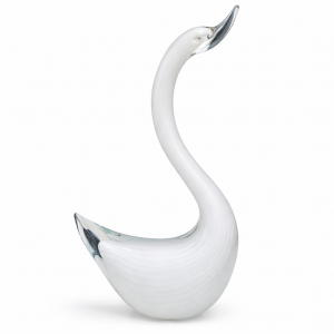 Κύκνος Κρυστάλλινο Διακοσμητικό Formia Murano  22x11x44cm