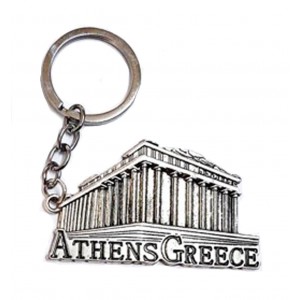 Μπρελόκ Μεταλλικό σχέδιο Athens Greece 12cm