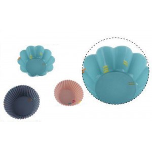 Φόρμα Ζαχαροπλαστικής για Cupcakes/Muffins από Σιλικόνη 6τμχ Galifas 932026