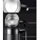 Θερμός Κούπα Ανοξείδωτη 400ml Silver Vacuum 8x12x16.5εκ.
