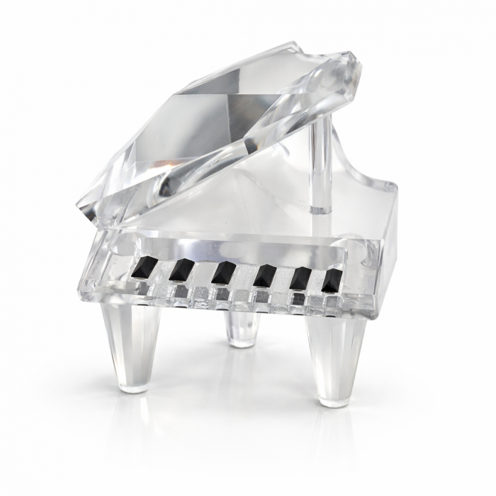 Διακοσμητικό Κρυστάλλινο Πιάνο 5x7x6.8cm ForHome 717012