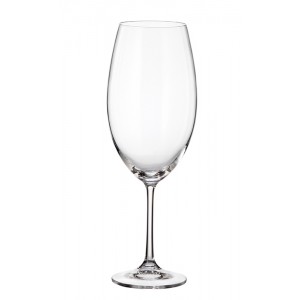 Ποτήρι κόκκινου κρασιού κρυστάλλινο σετ 6τεμ. Milvus Bohemia 630ml