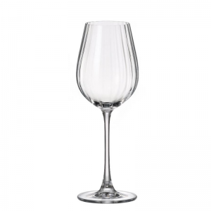 Ποτήρι λευκού κρασιού κρυστάλλινο σετ 6τεμ. Columba Optic Bohemia 400ml