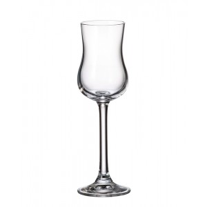 Ποτήρι Grappa κρυστάλλινο σετ 6τεμ. Colibri Bohemia 85ml