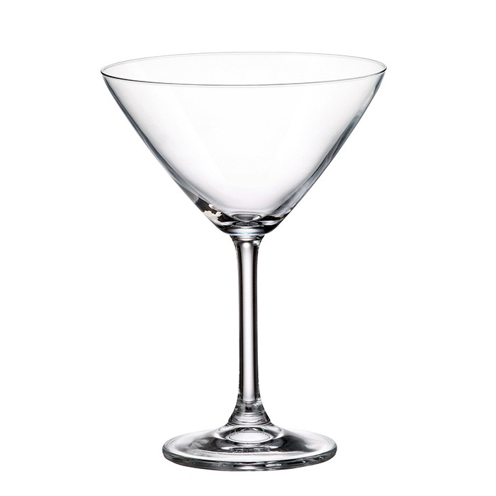 Ποτήρι μαρτίνι κρυστάλλινο σετ 6τεμ. Colibri Bohemia 280ml