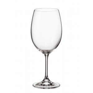 Ποτήρι κόκκινου κρασιού κρυστάλλινο σετ 6τεμ. Sylvia Bohemia 450ml