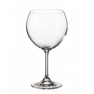 Ποτήρι Burgundy κρυστάλλινο σετ 6τεμ. Sylvia Bohemia 460ml