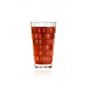 Ποτήρι σωλήνα κρυστάλλινο σετ 6τεμ Stack RCR 390ml