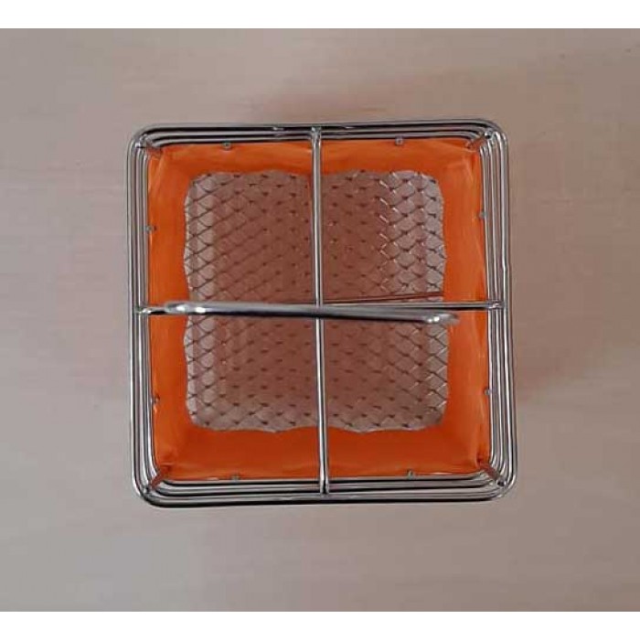 Βάση για κουτάλες ψάθινη Orange Dream 10x10x24εκ.