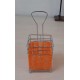 Βάση για κουτάλες ψάθινη Orange Dream 10x10x24εκ.