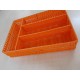Κουταλοθήκη συρταριού ψάθινη 4 θέσεων Orange Dream 31x22x6εκ.