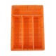 Κουταλοθήκη συρταριού ψάθινη 4 θέσεων Orange Dream 31x22x6εκ.