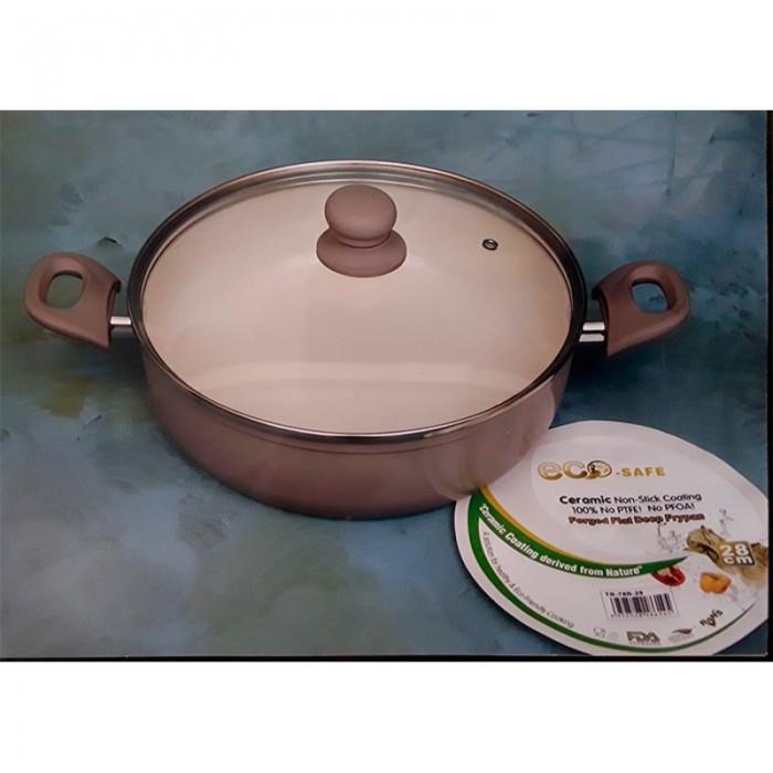 Κατσαρόλα Ρηχή Eco-Safe 28cm TR78B-28 