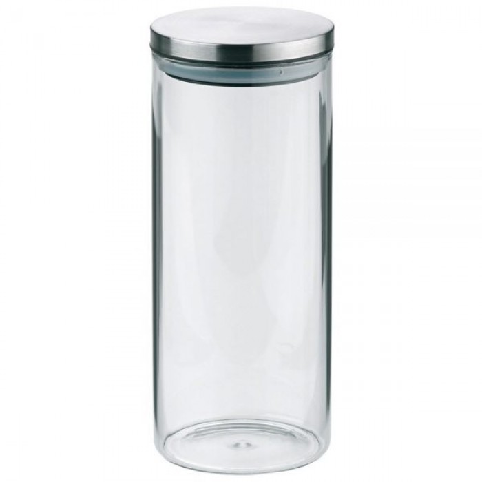 Δοχείο Τροφίμων Γυάλινο 1100ml με καπάκι 10x19.5cm