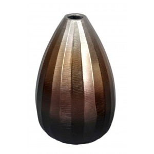 Βάζο μεταλλικό διακοσμητικό 21x12.5εκ. KR-1290