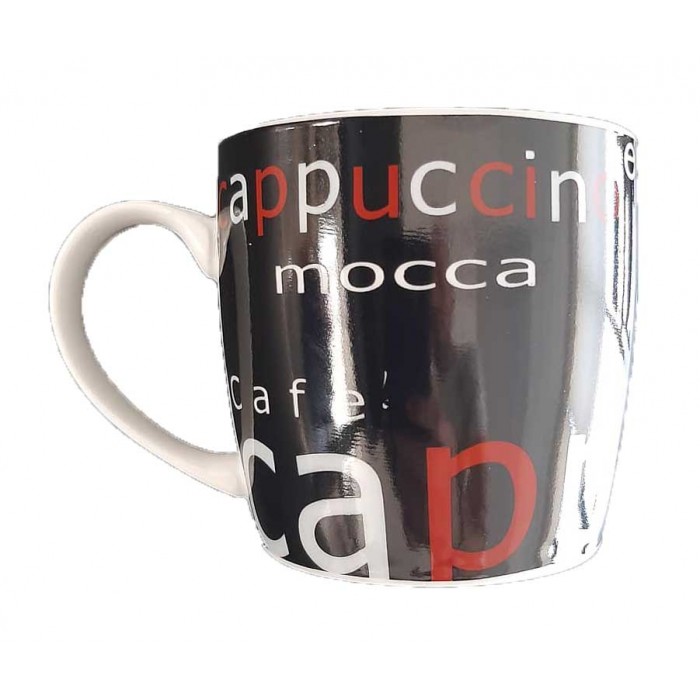 Κούπα πορσελάνης 320ml σχέδιο Cappuccino