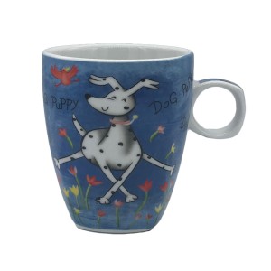 Κούπα πορσελάνης παιδική 300ml σχέδιο Puppy 8x11x9.5εκ.