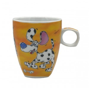 Κούπα πορσελάνης παιδική 300ml σχέδιο Dog 8x11x9.5εκ.