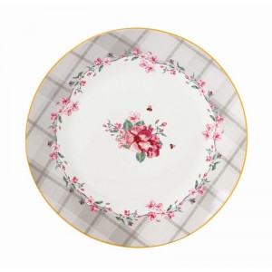 Σετ πιάτα πάστας πορσελάνης 6τεμ Floral Μ28100-8