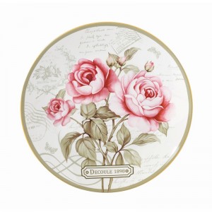 Σετ πιάτα πάστας πορσελάνης 6τεμ Floral Μ33460-8