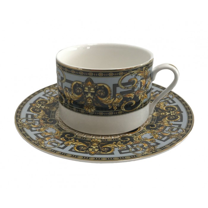 Φλυτζάνια τσαγιού πορσελάνης σετ 6τεμ Versace Italy G-7602-1