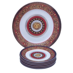 Σετ πάστας πορσελάνης 7τεμ. Versace Italy G-80701-7