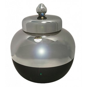 Φοντανιέρα γυάλινη με καθρέφτη BLK-139G-26