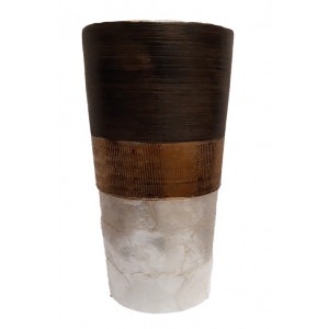 Βάζο κεραμικό διακοσμητικό 12.5x12.5x33.5εκ. GL-17147-A