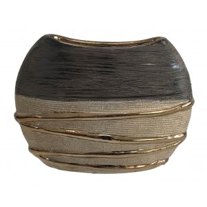 Βάζο κεραμικό διακοσμητικό 19x25x8εκ. Kleopatra MJ-17149-A