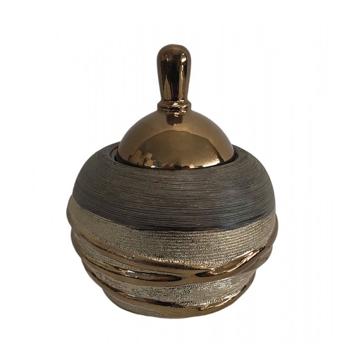 Φοντανιέρα Κεραμική Διακοσμητική 19x17cm ForHome 00017452