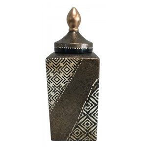 Βάζο Διακοσμητικό Κεραμικό 13x13x36cm Galifas 07917028