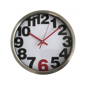 Ρολόι Τοίχου Στρογγυλό Μεταλλικό 25cm Galifas 7904920