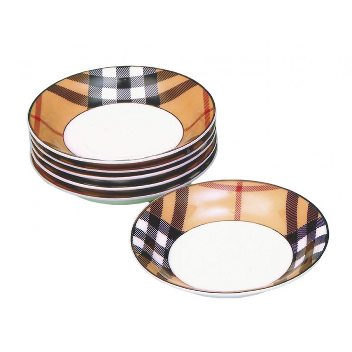 Σετ μπωλ πορσελάνης 6τεμ. Burberry G-5004-6