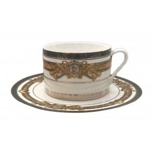 Φλυτζάνια τσαγιού πορσελάνης σετ 6τεμ Versace Italy G-10801-1