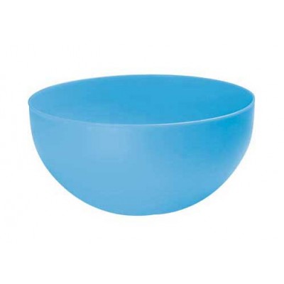 Σαλατιέρα σερβιρίσματος πλαστική στρογγυλή 4 λίτρα μπλε 24x12εκ.