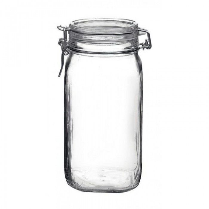 Δοχείο γυάλινο 2000ml αεροστεγές 11x26εκ. Diamond
