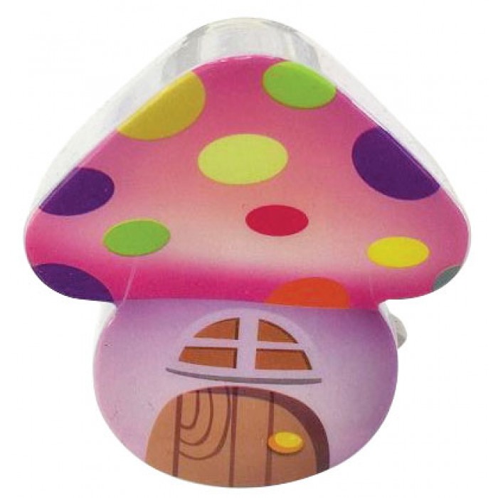 Φωτάκι νυχτός σχέδιο Mushroom 7x4x8.4εκ.