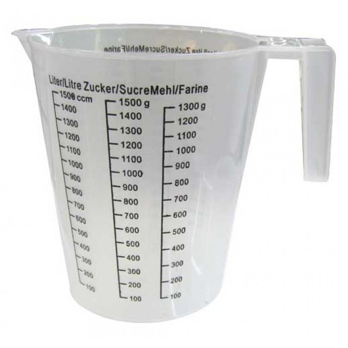 Δοσομετρητής κανάτα 1500ml πλαστικός 13.5x16εκ.